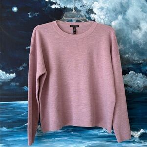 Superfine Merino Lavender Boxy Sweater